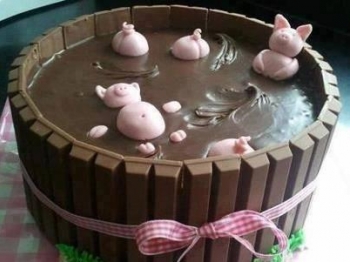 torta di fango